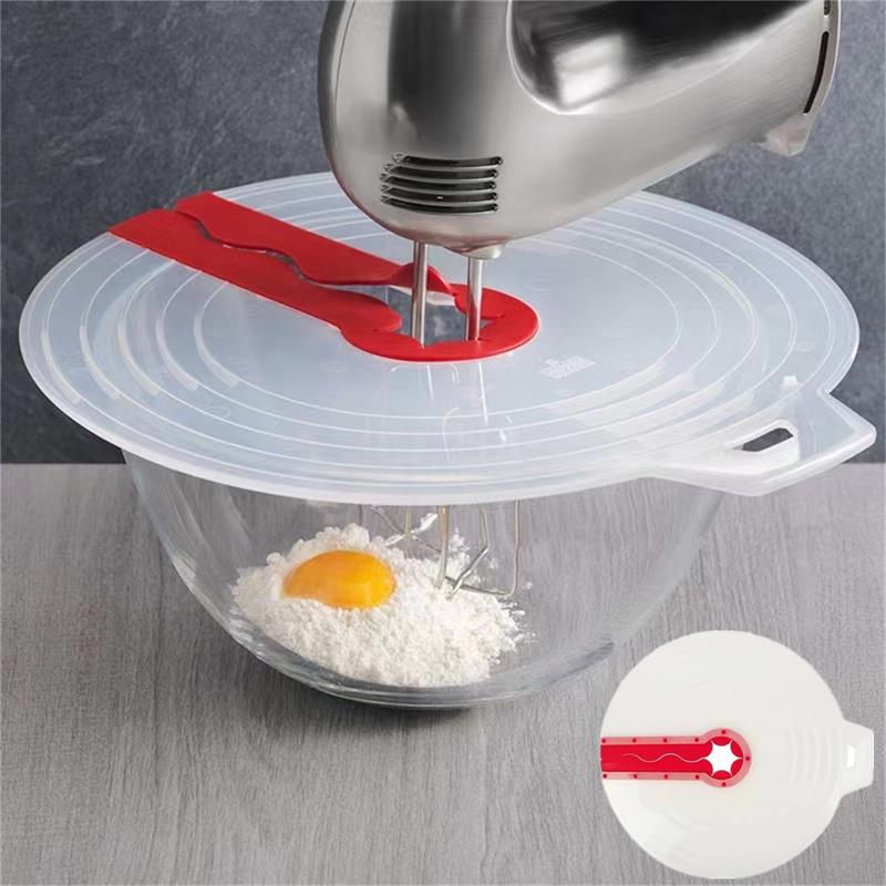 Kitchen Gadgets Products - Beat Eggs Mixer-Abdeckung, Mixer-Spritzschutz, Schneebesen, Rührschüssel-Deckel,
