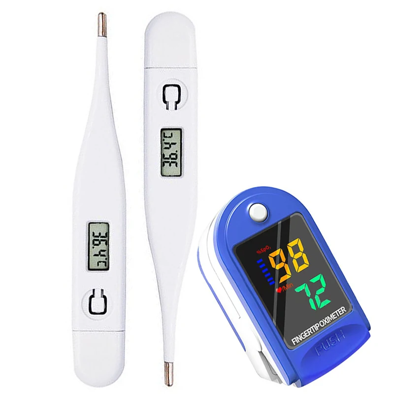 Instant Read Thermometer - Baby-Thermometer, Pulsoximeter, Finger-Digital-Thermometer, genaue orale Achselhöhlen-Temperatur,