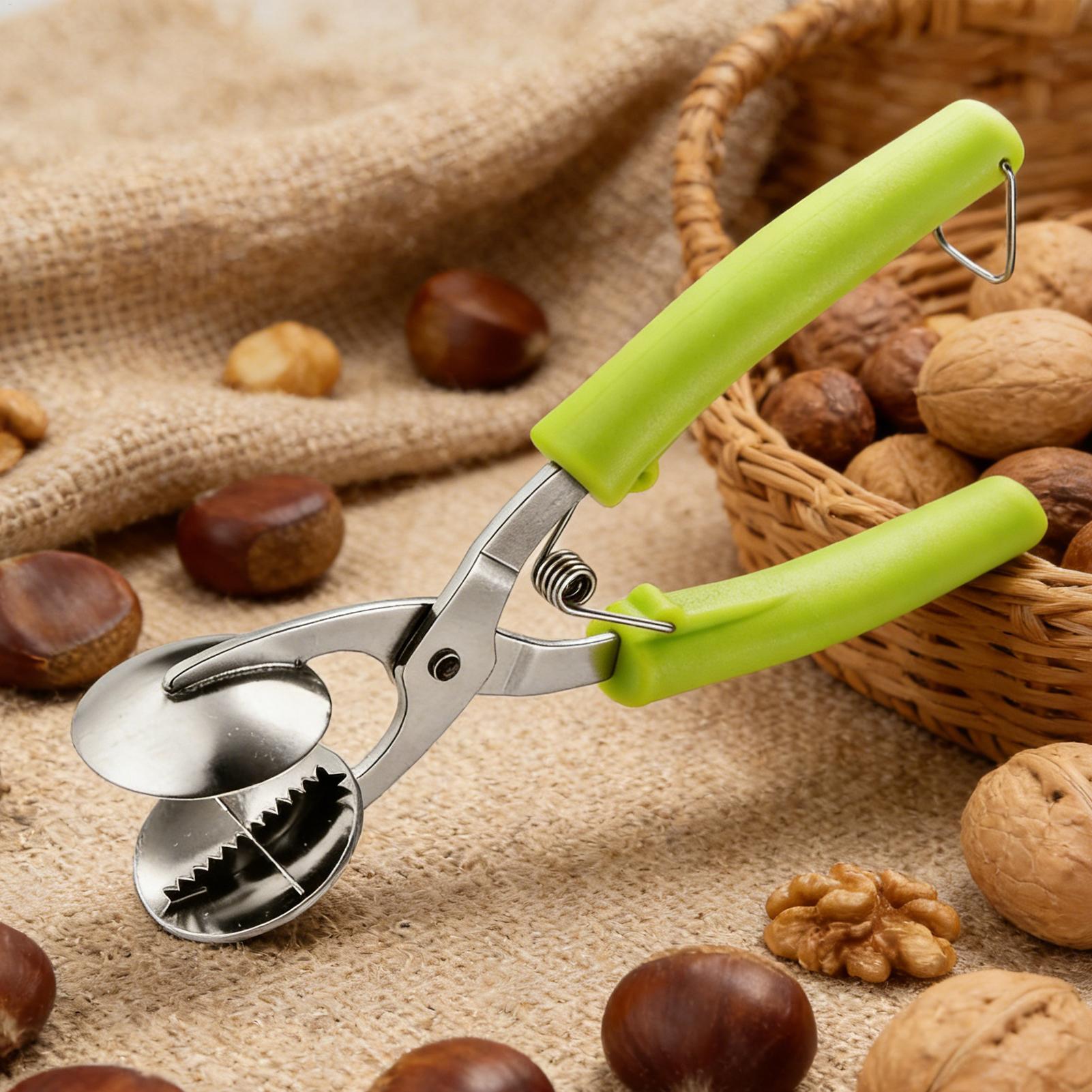 Kitchen Gadgets And Accessories - Edelstahl-Kastanienmaschine Küchenzubehör Kastanienschäler Kastanienschneider Kastanieneröffner Kastaniennuss-Gadgets