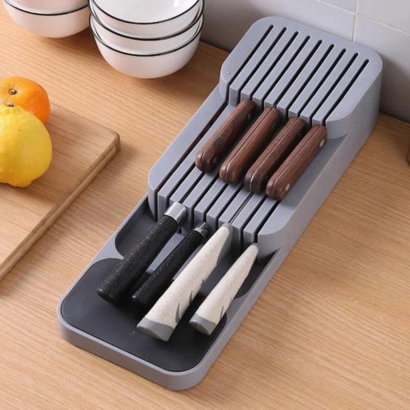 Kitchen Gadgets And Accessories - JJYY Neuer praktischer Schubladen-Organizer, Messertrennung, Finishing,