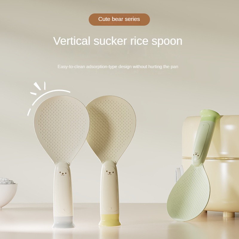 Kitchen Gadgets On Sale - Neuer Reislöffel mit Saugnapf, der sich