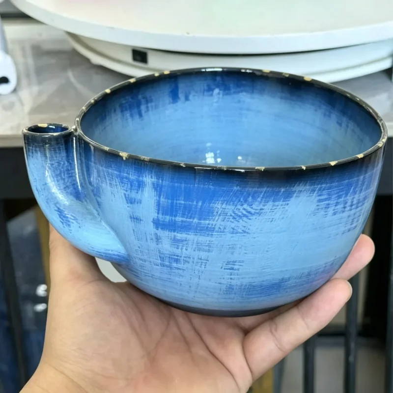 Kitchen Gadgets Save Time - 3D-Gedruckte Automatische Obstwaschschüssel mit Großer Kapazität,