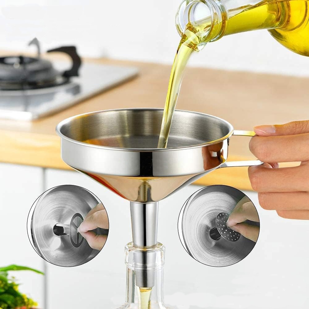 1 Stück Edelstahl-Öltrichter m – Kitchen Gadgets And Accessories Bewertung und Preis