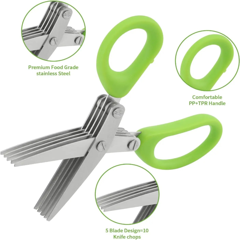 Zeitsparende Kräuterschere mit – Kitchen Gadgets Save Time Bewertung und Preis