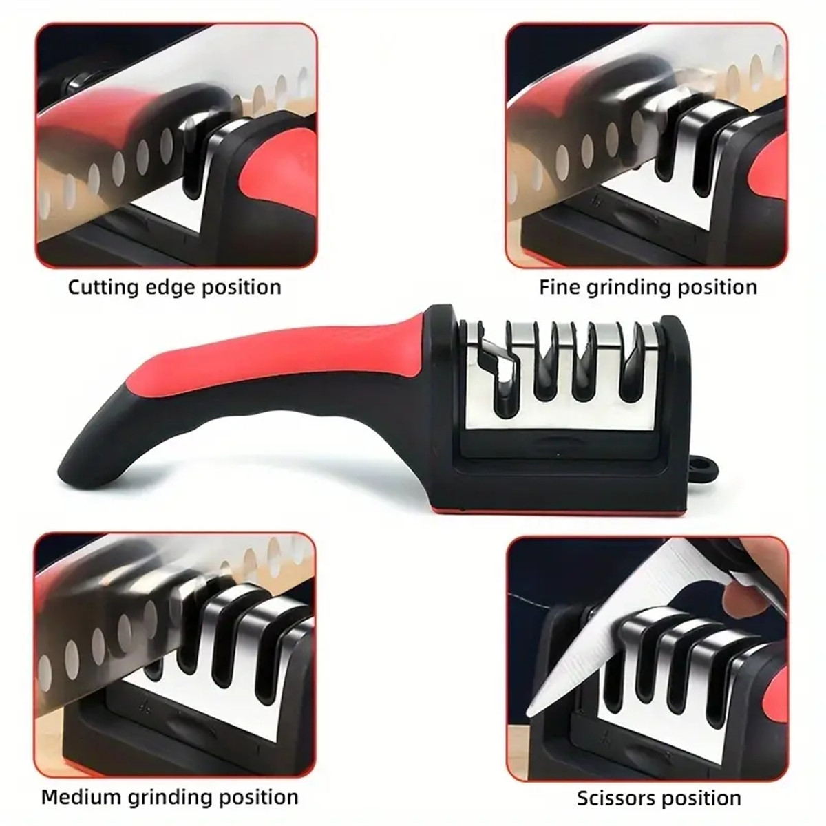 3/4-Segment-Messerschärfer, Mu – Kitchen Gadgets Needed Bewertung und Preis