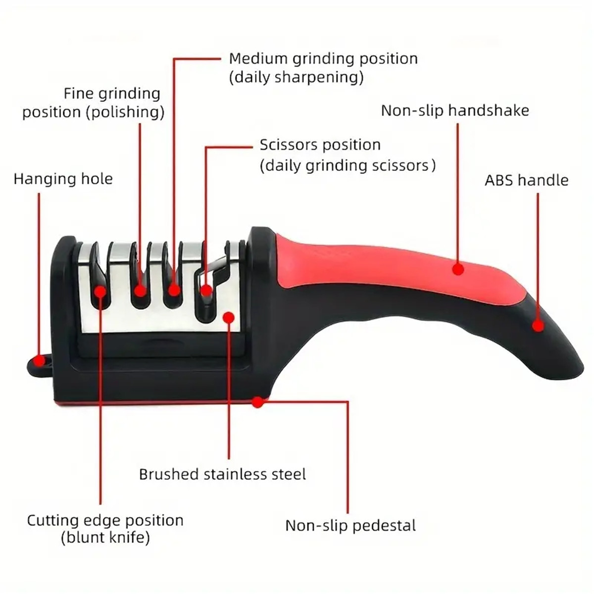 3/4-Segment-Messerschärfer, Mu – Kitchen Gadgets Needed Bewertung und Preis