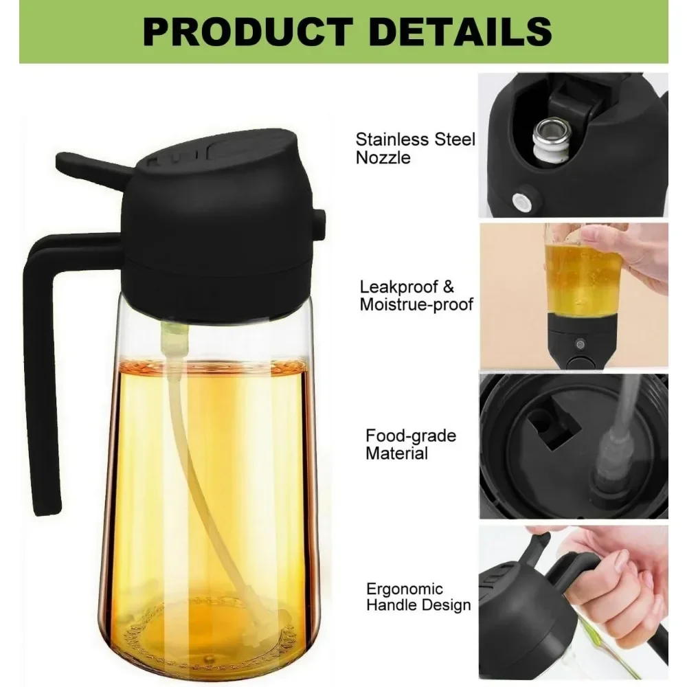 2-in-1 Kunststoff-Ölsprüher 50 – Kitchen Gadgets Oil Spray Bewertung und Preis