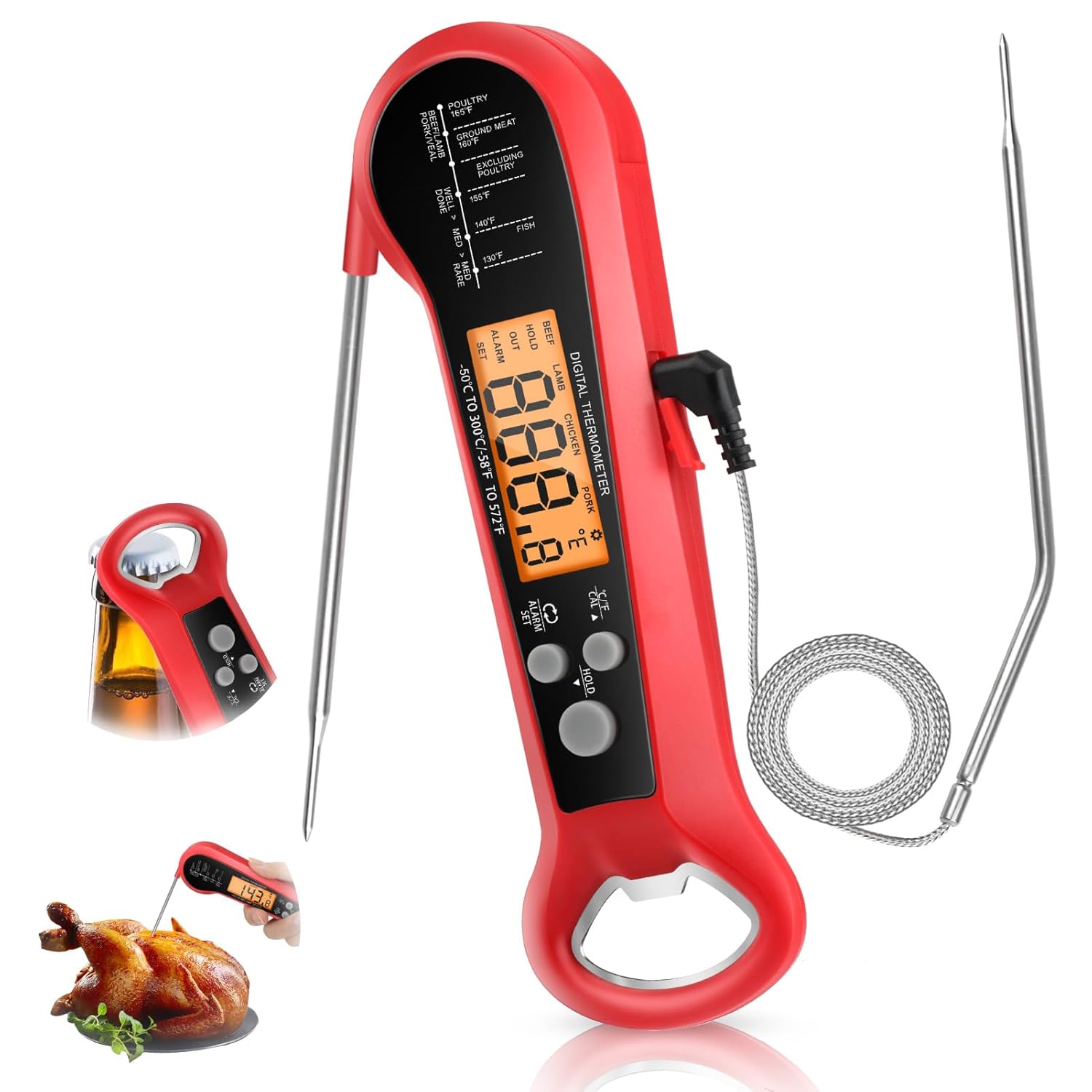 Professionelles Digitales Flei – Instant Read Thermometer Bewertung und Preis